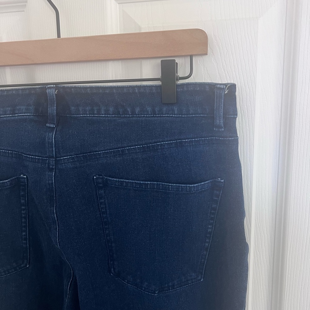 L.L. Bean Dark Indigo Straight Leg Jeans - Picture 9 of 9